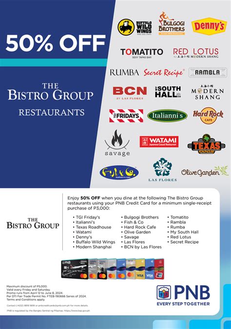 pnb credit card dining promo 2024|PNB Credit Card Promos .